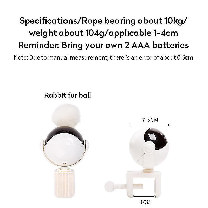 Foto 6 pulgar | Bola De Elevación Automática Eléctrica Cat Toy Para Gatos Huoguo - Venta Internacional.