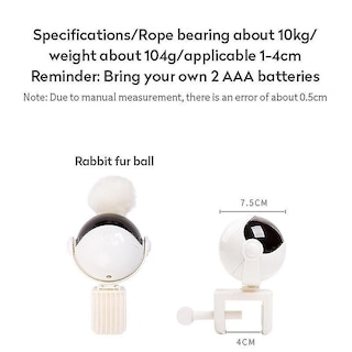 Foto 5 | Bola De Elevación Automática Eléctrica Cat Toy Para Gatos Huoguo - Venta Internacional.