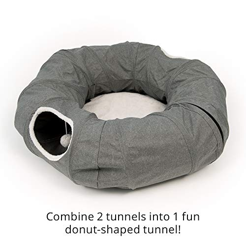 Foto 6 pulgar | Juguete Catit Vesper Cat Tunnel, Gris 41996, Para Gatitos Y Gatos - Venta Internacional.