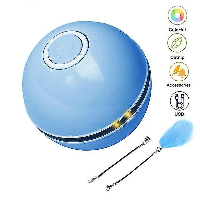 Juguete Eléctrico Inteligente Led Colorido Huoguo Para Gatos Con Catnip Bell - Venta Internacional.