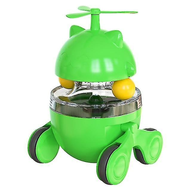Divertido Vaso De Juguete Para Gatos, Educativo, Con Fugas De Comida, Verde - Venta Internacional.