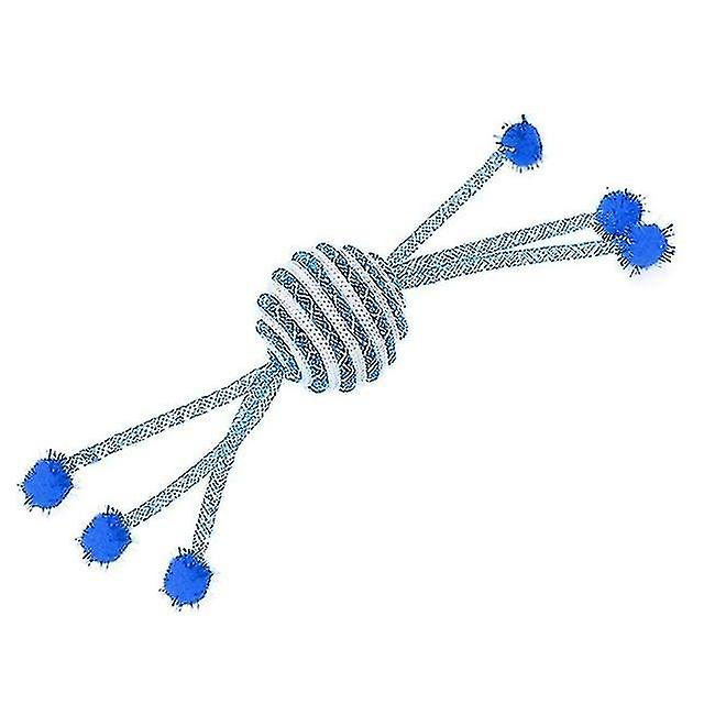 Bola De Juguete Para Moler Gatos Con Forma De Jaula Para Pájaros, 3 Unidades, Azul - Venta Internacional.