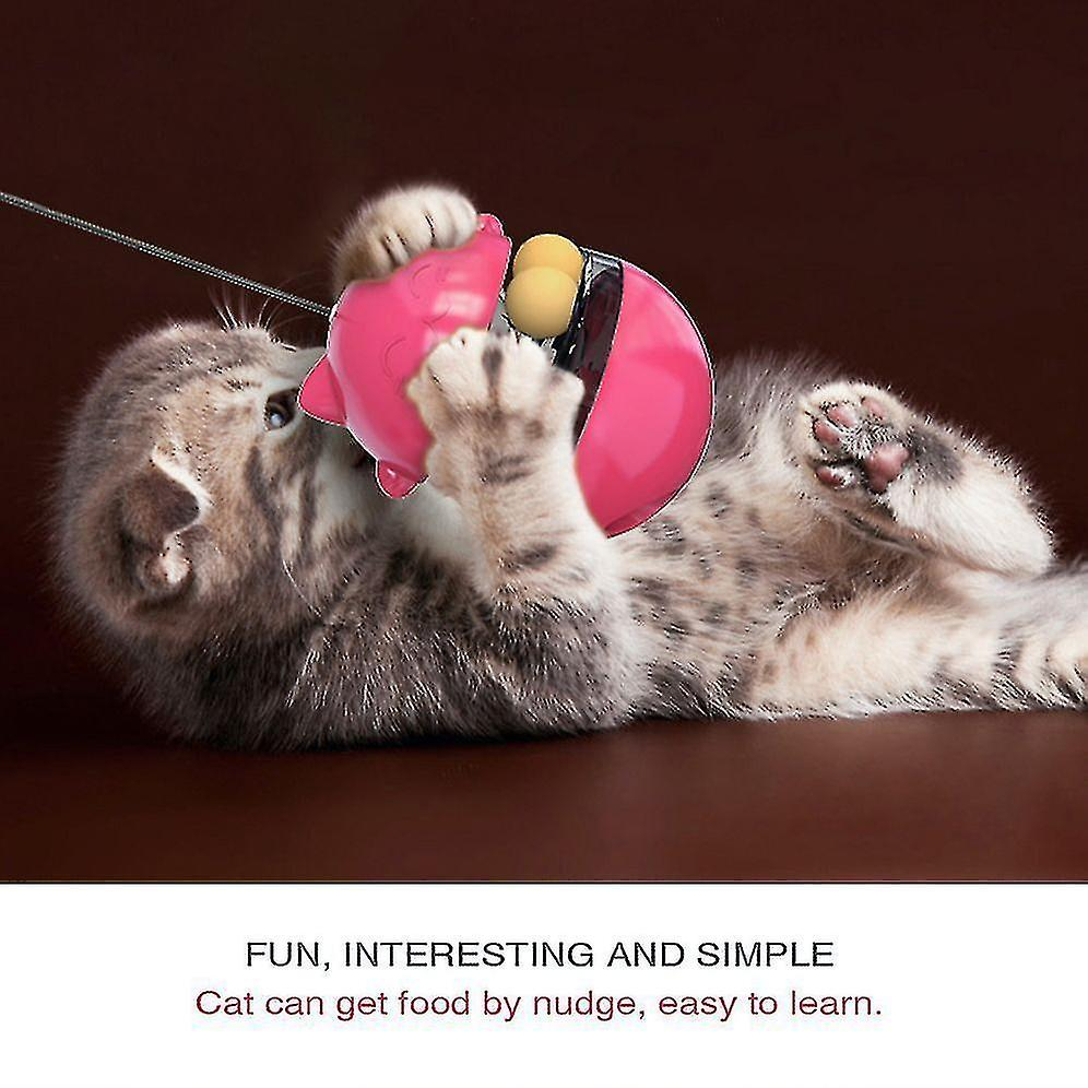 Foto 3 pulgar | Juguete Para Gatos Huoguo Atractivo Con Dispensador De Comida Para Hacer Ejercicio - Venta Internacional.