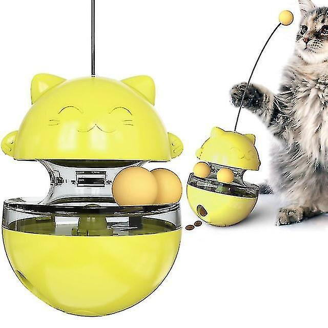 Foto 5 pulgar | Juguete Para Gatos Huoguo Atractivo Con Dispensador De Comida Para Hacer Ejercicio - Venta Internacional.