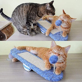 Foto 2 | Juguete Para Rascar Gatos Huoguo De Cat Toys, Multifunción, Rascador Y Escalada - Venta Internacional.