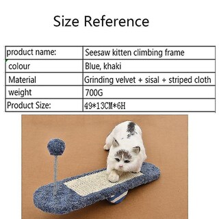 Foto 5 | Juguete Para Rascar Gatos Huoguo De Cat Toys, Multifunción, Rascador Y Escalada - Venta Internacional.