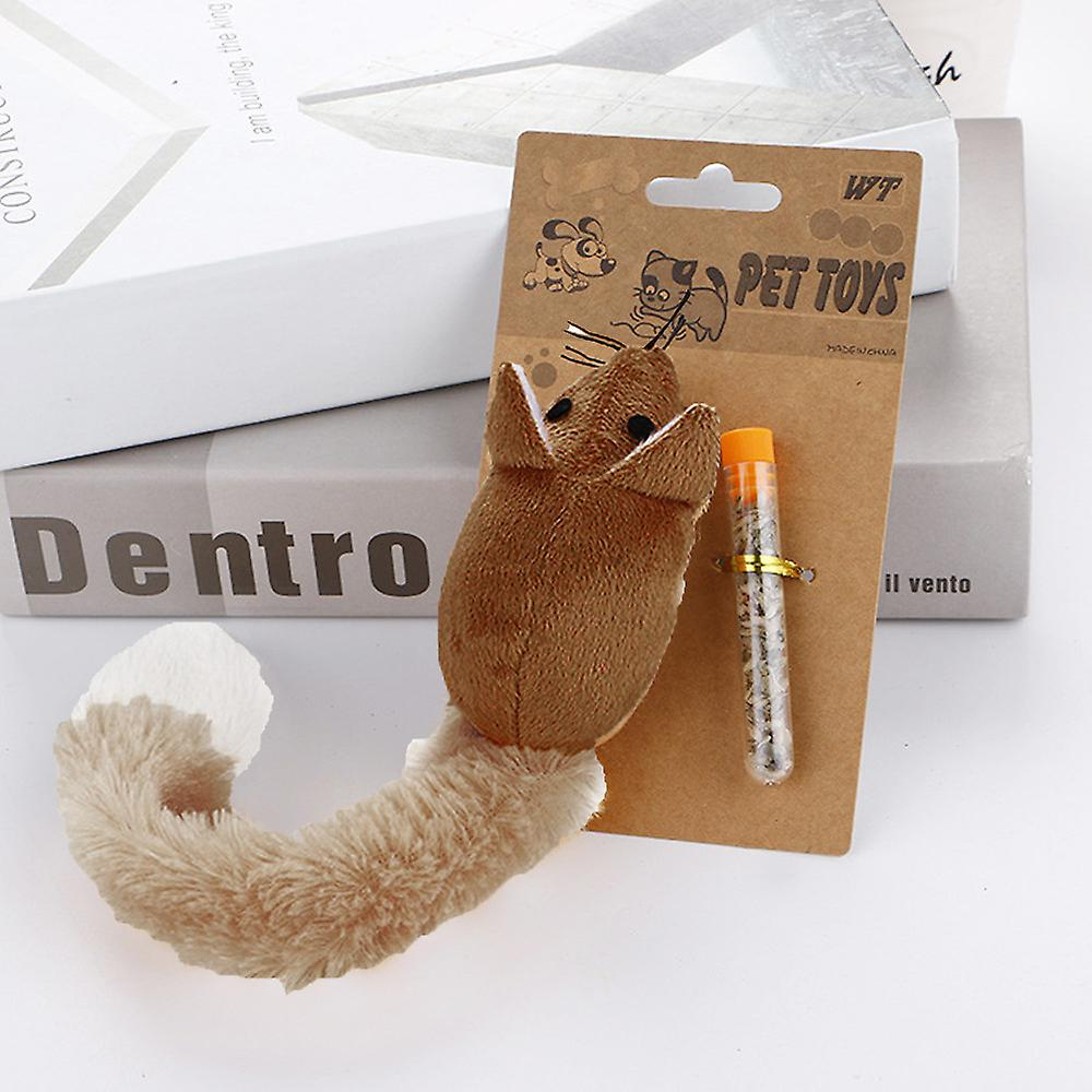 Foto 3 pulgar | Juguete De Peluche Para Masticar Con Hierba Gatera Para Gatos, Animales Y Mascotas - Venta Internacional.