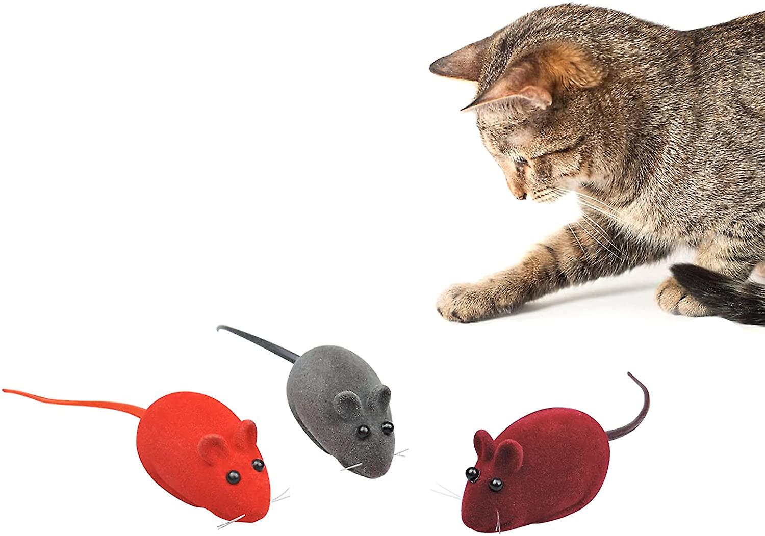 Foto 5 pulgar | Juguete Para Gatos Huoguo Flocking Squeaking, 3 Unidades, Para Gatos - Venta Internacional.