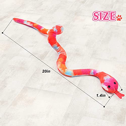 Foto 4 pulgar | Juego De Juguetes Catnip Ciyvolyeen Snake Para Gatos De Interior Con 3 Patrones - Venta Internacional.