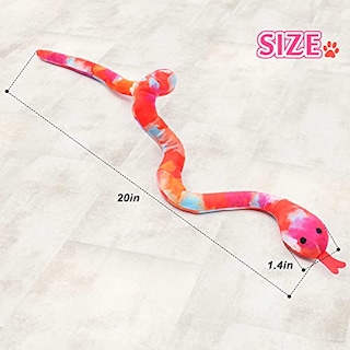Foto 3 | Juego De Juguetes Catnip Ciyvolyeen Snake Para Gatos De Interior Con 3 Patrones - Venta Internacional.