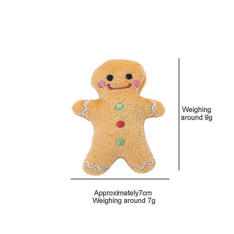 Foto 4 pulgar | Peluche Navideño De Papá Noel Huoguo De Cat Toy Para Gato - Venta Internacional.