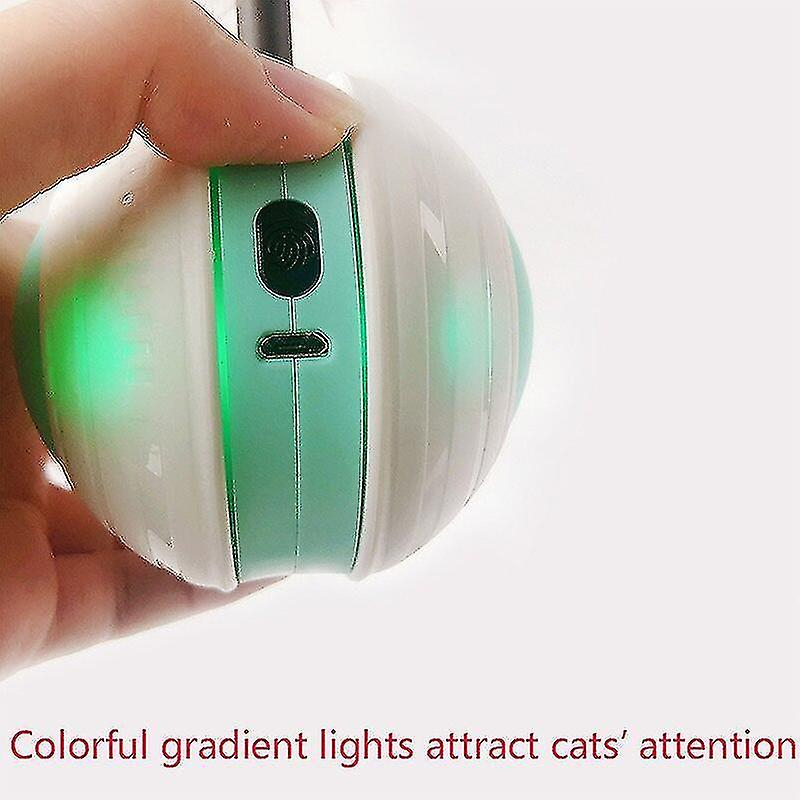 Foto 5 pulgar | Juguete Para Gatos Huoguo, Inteligente, Interactivo, Colorido, Led Que Gira Automáticamente - Venta Internacional.