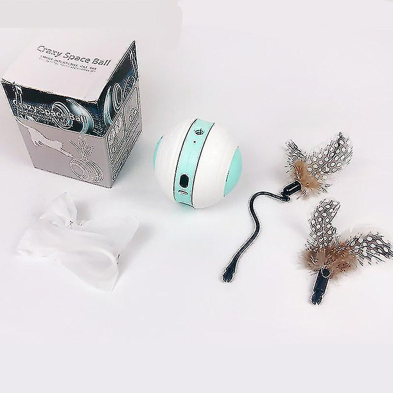 Foto 6 pulgar | Juguete Para Gatos Huoguo, Inteligente, Interactivo, Colorido, Led Que Gira Automáticamente - Venta Internacional.