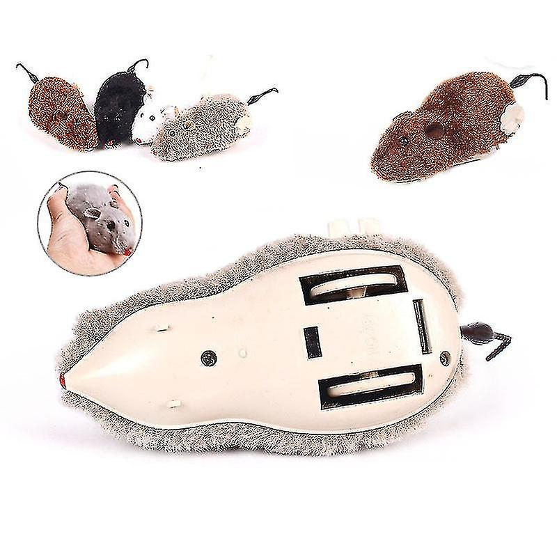 Ratón De Peluche Cat Toys Huoguo Creative Funny Clockwork, 2 Unidades - Venta Internacional.