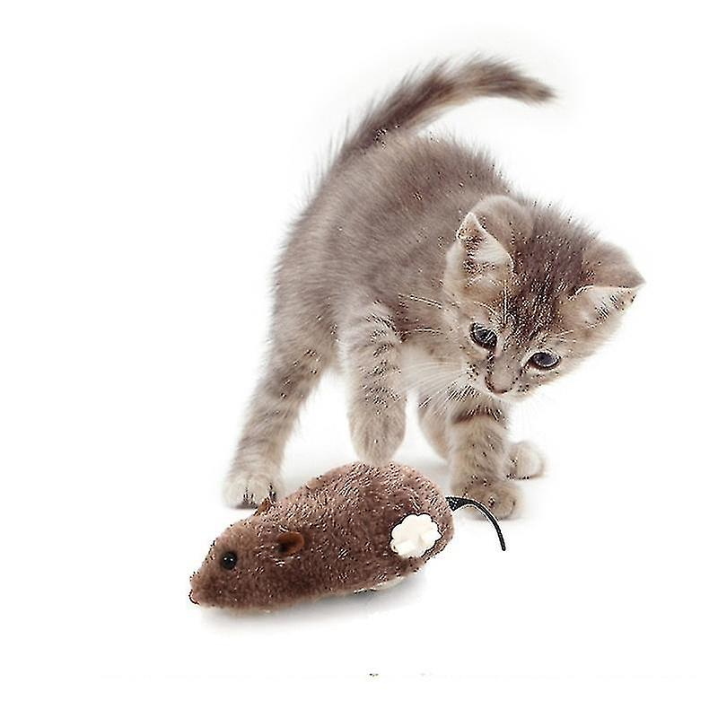 Foto 4 | Ratón De Peluche Cat Toys Huoguo Creative Funny Clockwork, 2 Unidades - Venta Internacional.