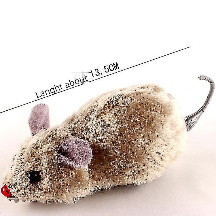 Foto 5 | Ratón De Peluche Cat Toys Huoguo Creative Funny Clockwork, 2 Unidades - Venta Internacional.