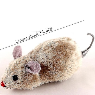 Foto 5 | Ratón De Peluche Cat Toys Huoguo Creative Funny Clockwork, 2 Unidades - Venta Internacional.