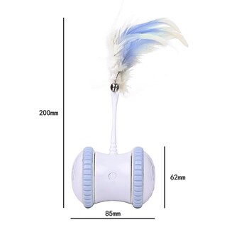 Foto 2 | Palo De Plumas Eléctrico Led Para Gatos Huoguo, Con Forma De Rueda, Para Gatos - Venta Internacional.