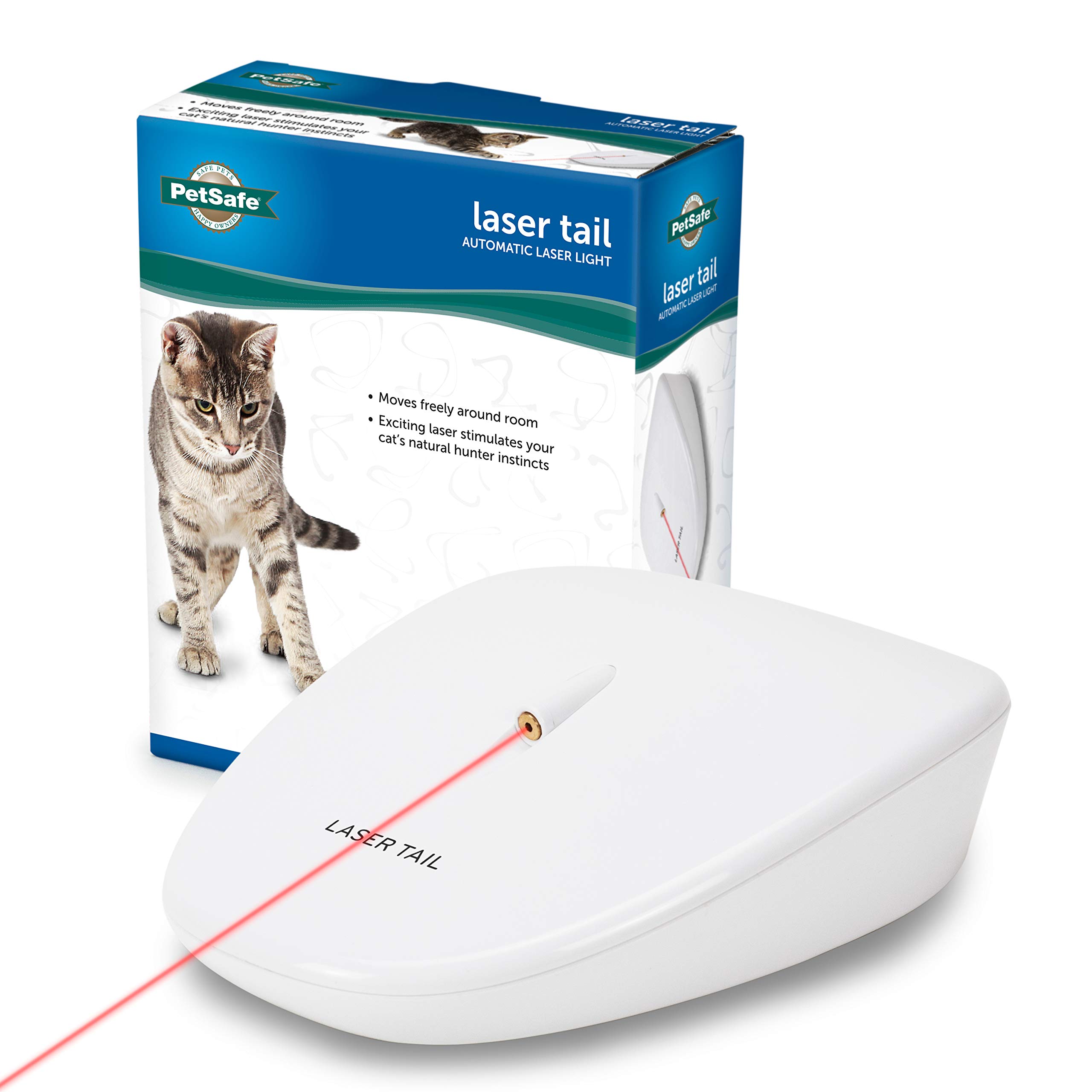 Juguete Láser Para Gatos Petsafe Laser Tail Automático Interactivo - Venta Internacional.