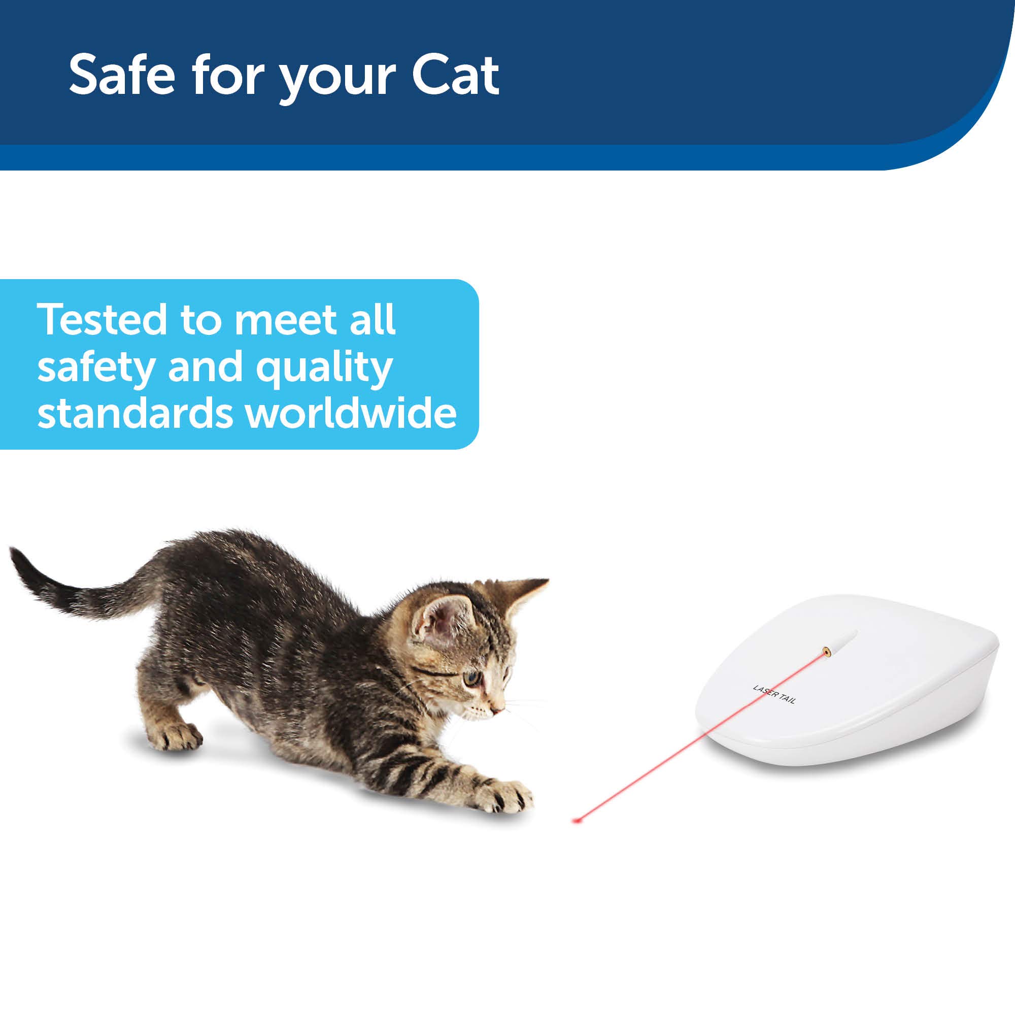 Foto 7 pulgar | Juguete Láser Para Gatos Petsafe Laser Tail Automático Interactivo - Venta Internacional.
