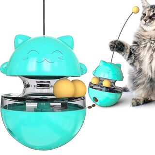 Foto 1 | Juguete Para Gatos Huoguo Attractive Con Dispensador De Comida Lake Blue - Venta Internacional.