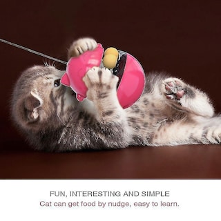 Foto 2 | Juguete Para Gatos Huoguo Attractive Con Dispensador De Comida Lake Blue - Venta Internacional.