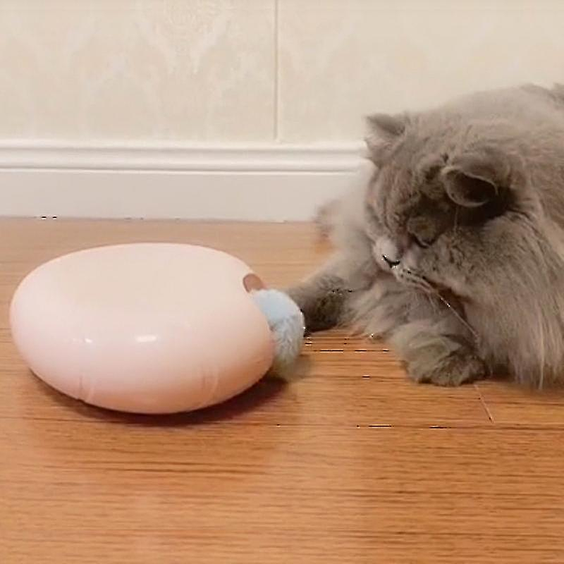 Foto 4 pulgar | Palo De Burla Automático Interactivo Para Gatos Huoguo, Azul - Venta Internacional.
