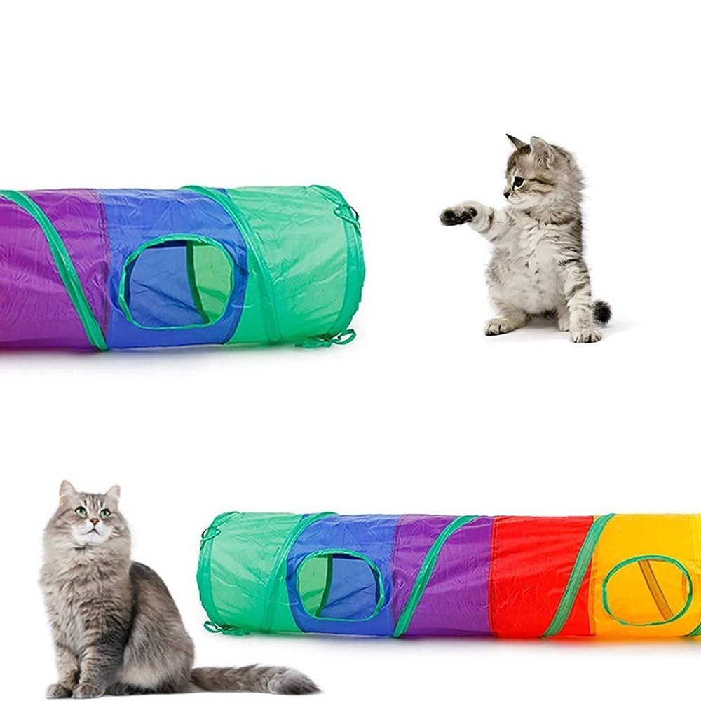 Foto 5 pulgar | Juguete Interactivo Para Gatos Cat Tunnel Sanlin Beans Para Interiores - Venta Internacional.