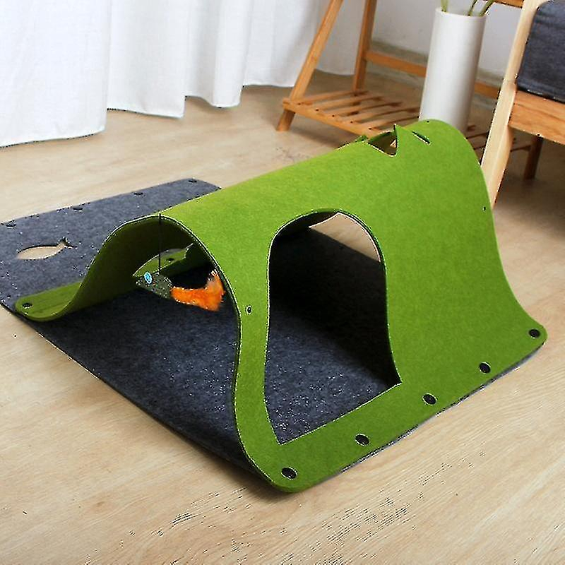 Bañeras Para Pájaros, Bricolaje, Combinación De Fieltro Para Gatos, Color Verde - Venta Internacional.