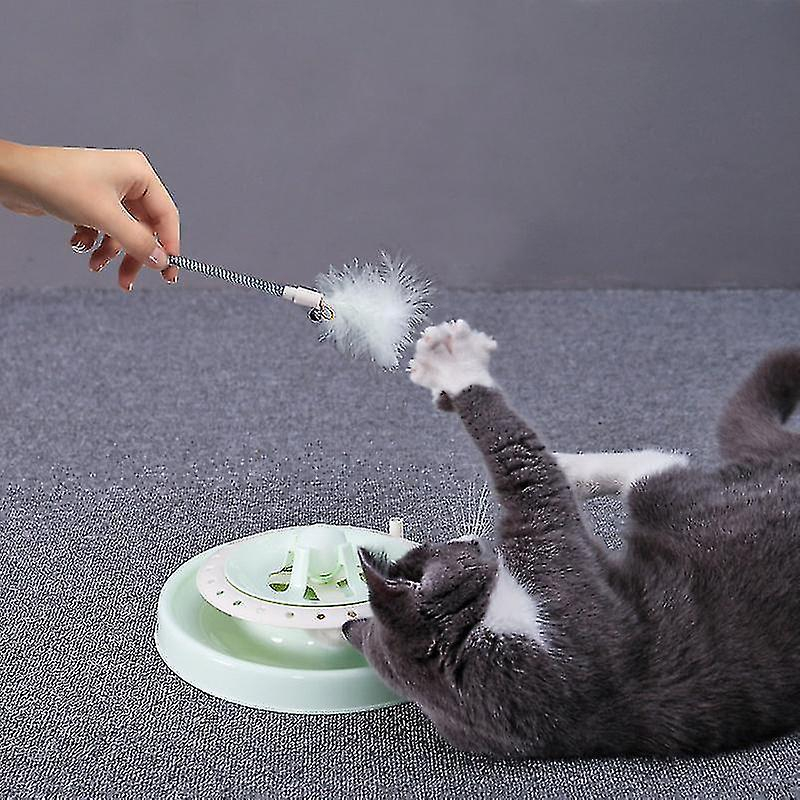 Foto 5 pulgar | Juguete Para Gatos Huoguo, 230 G, Divertido Con Plumas Para Gatos Y Gatitos - Venta Internacional.