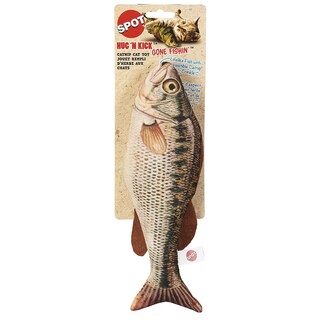 Foto 2 | Juguete Para Gatos Spot Hug'n Kick Gone Fishin' Con Hierba Gatera, 28 G, 28 Cm - Venta Internacional.
