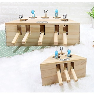 Foto 4 | Juguete Interactivo Para Mascotas Cat Toy Triangle Para Jugar Y Hacer Ejercicio - Venta Internacional.