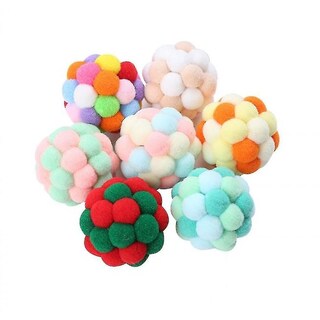 Foto 4 | Pelota Hinchable Para Gatos Huoguo, Colorida, Hecha A Mano - Venta Internacional.