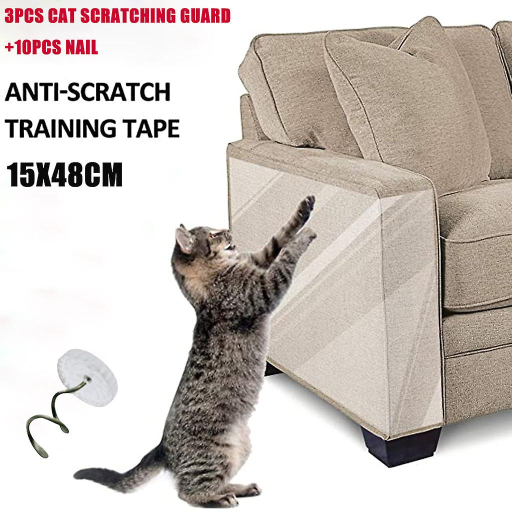 Foto 3 pulgar | Cinta Antiarañazos Para Gatos Huoguo, Doble Antiarañazos, 3 Unidades - Venta Internacional.