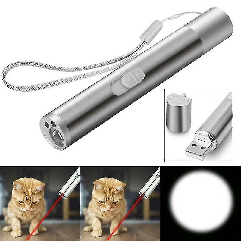 Puntero Láser Usb Recargable Cat Toy Huoguo 3 En 1 Para Gatos - Venta Internacional.