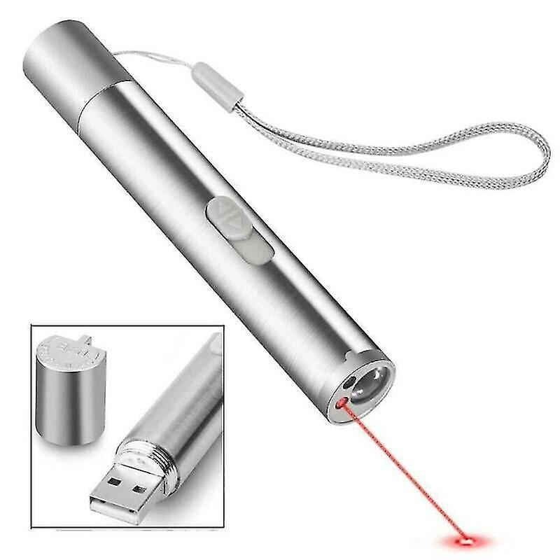 Foto 3 pulgar | Puntero Láser Usb Recargable Cat Toy Huoguo 3 En 1 Para Gatos - Venta Internacional.