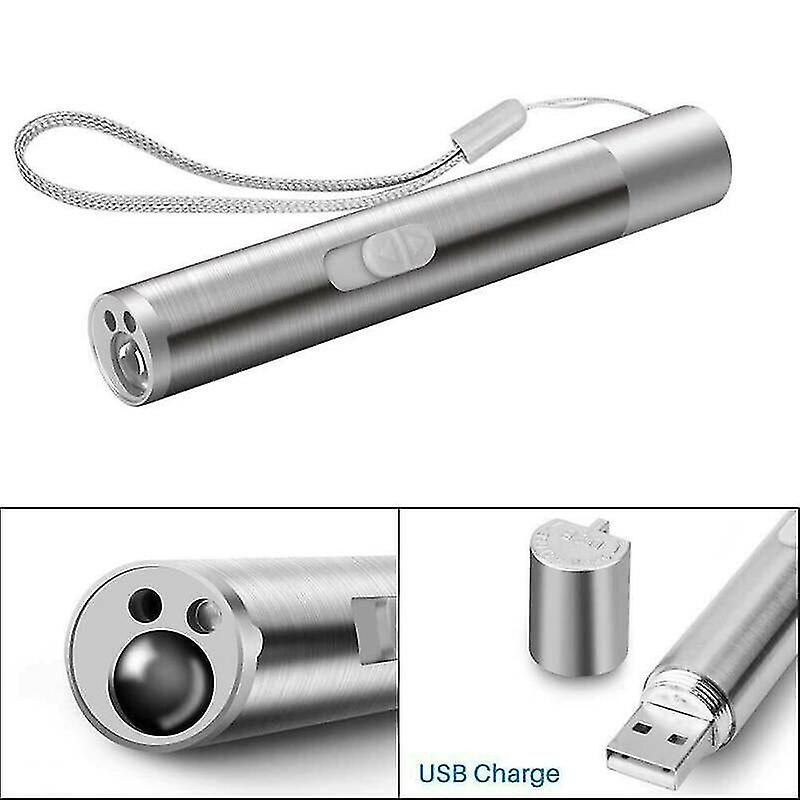 Foto 5 pulgar | Puntero Láser Usb Recargable Cat Toy Huoguo 3 En 1 Para Gatos - Venta Internacional.