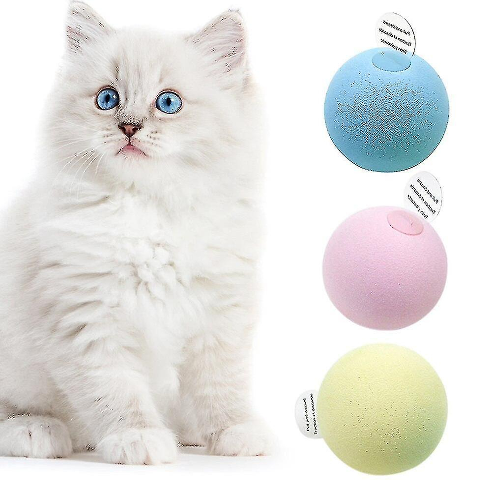 Foto 6 pulgar | Pelota De Juguete Para Gatos Con 3 Chirridos Para Hacer Ejercicio Con Gatos Huoguo - Venta Internacional.