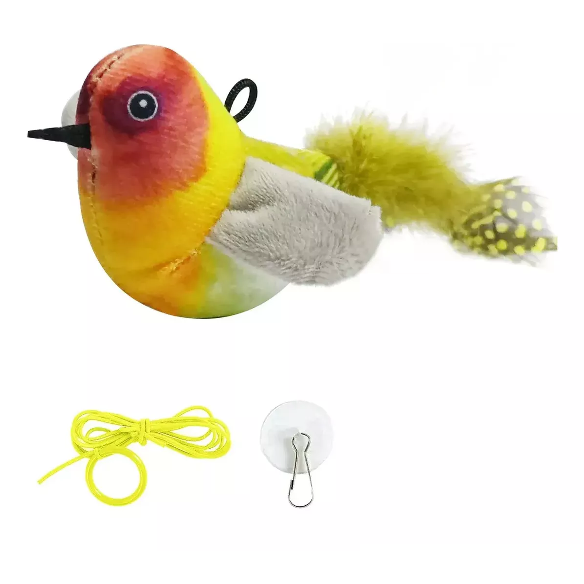 Foto 2 pulgar | Juguete Para Gato, Un Pájaro Que Baila Y Pía Eo Safe Imports Esi-17292 Multicolor