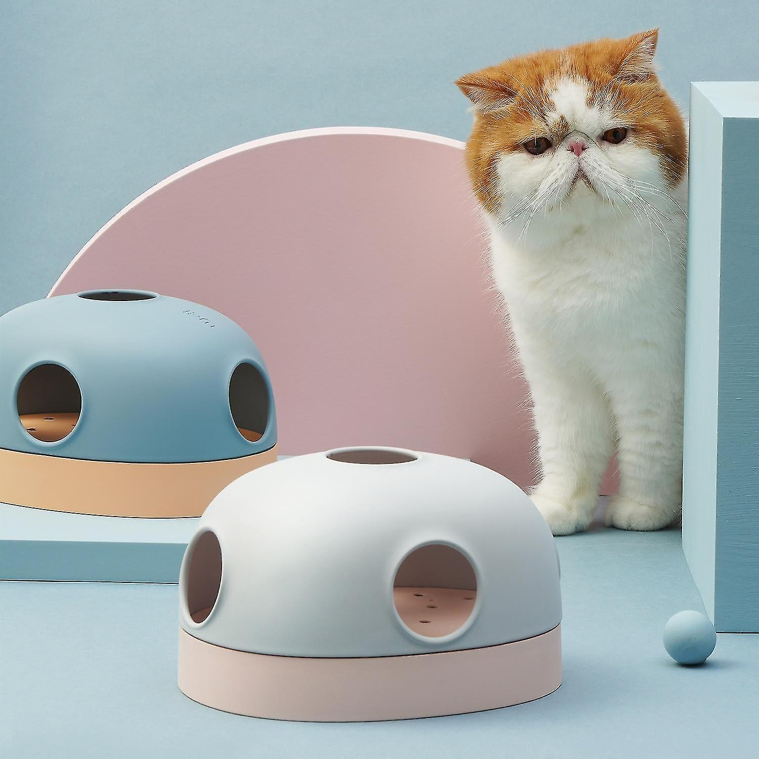 Foto 2 | Túnel Multiusos Para Gatos Cat Toy Huoguo, Para Gatos, Rosa - Venta Internacional.