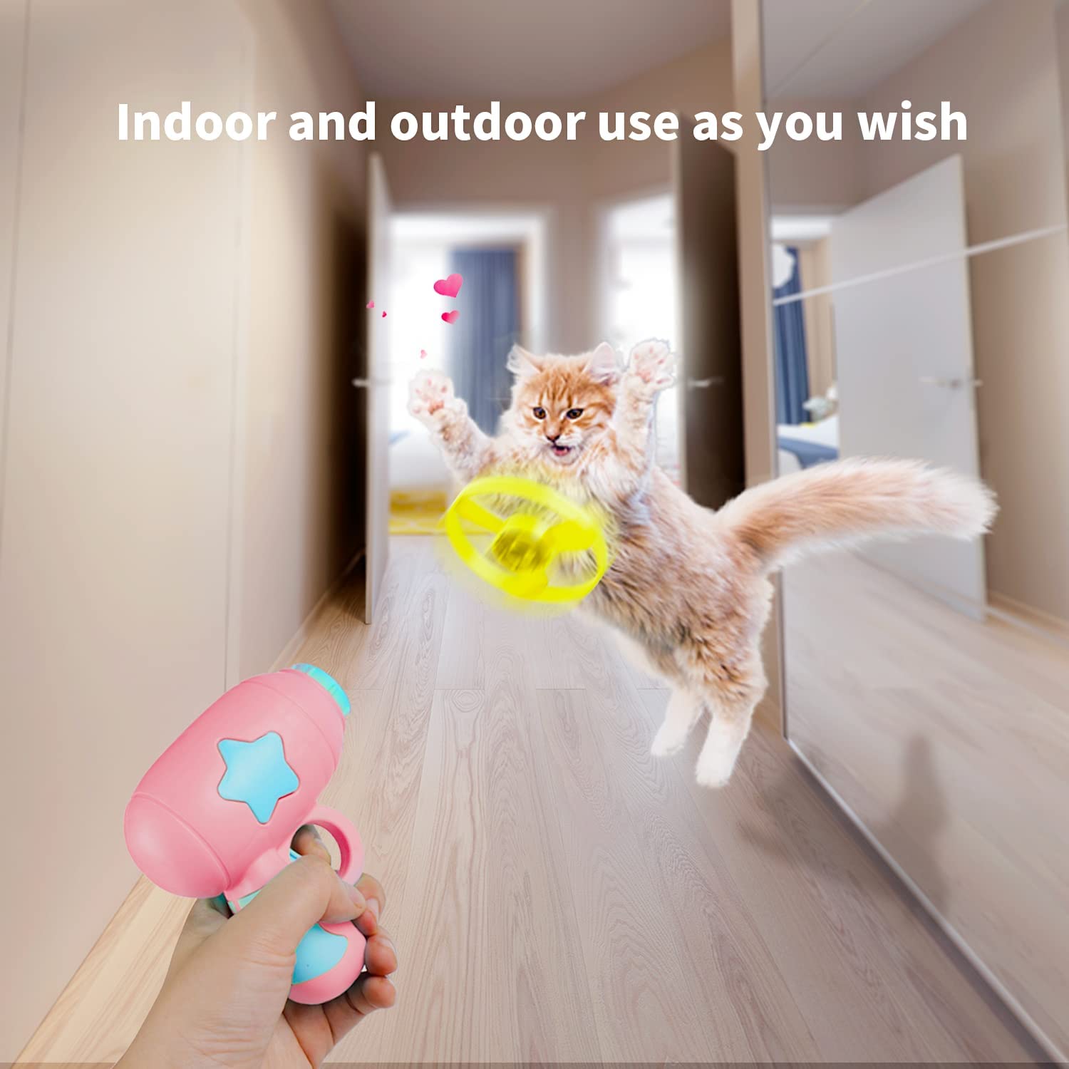 Foto 4 pulgar | Pista Interactiva Cat Toys Para Gatos De Interior Ilovever - Venta Internacional.