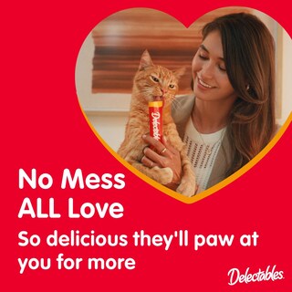 Foto 7 | Cat Treats Hartz Delectables Squeeze Up - Hierba Gatera (20 X 15 Ml) - Venta Internacional.