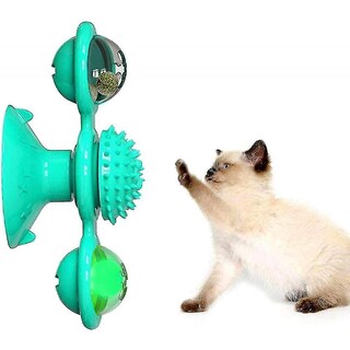 Foto 1 | Molino De Viento Para Gatos Con Bola Led, Tocadiscos, Interactivo - Venta Internacional.