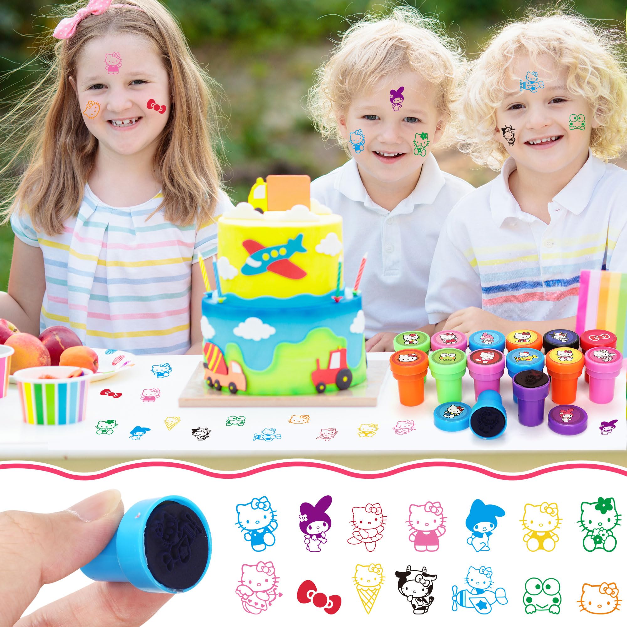 Foto 6 | Set Party Favors Para Decoración De Fiesta De Cumpleaños Con Gatos, 98 Unidades - Venta Internacional.