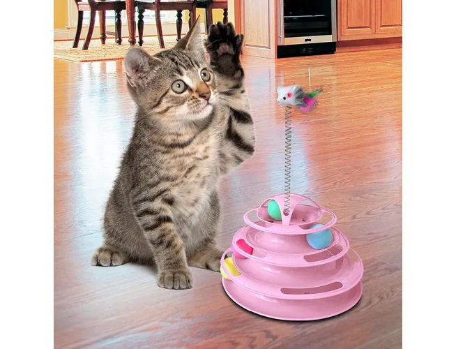 Foto 3 pulgar | Juguete para Gato Xtellar Torre de 4 Niveles