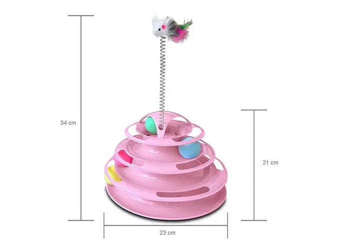 Foto 5 | Juguete para Gato Xtellar Torre de 4 Niveles