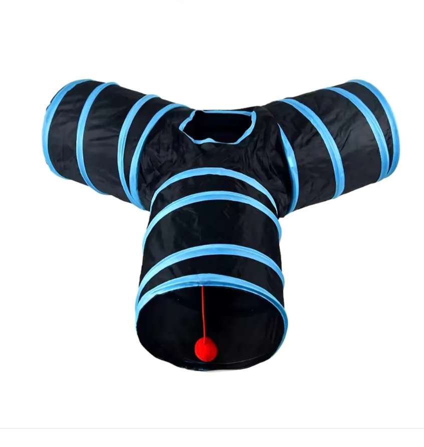 Foto 1 | Túnel Plegable Para Mascotas Con 3 Salidas