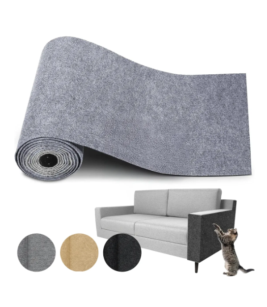 Foto 2 pulgar | Rascador Para Protector Sofa Gato Muebles Torre Arbol 100 Cm Gris