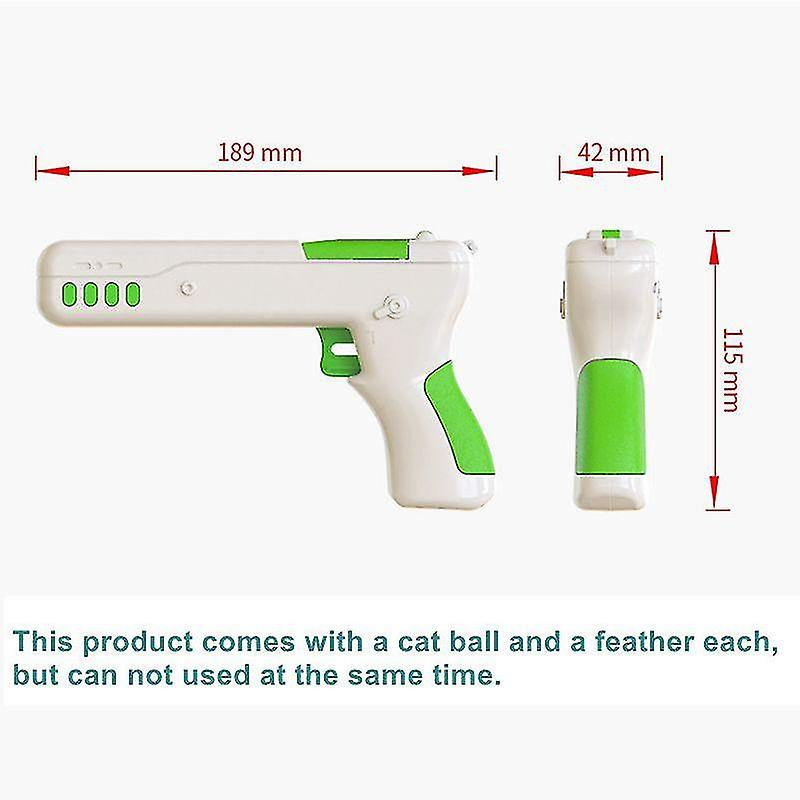 Foto 3 pulgar | Pistola Divertida Con Forma De Rebote Huoguo Para Mascotas, Con Bola De Plumas, Para Mascotas - Venta Internacional.