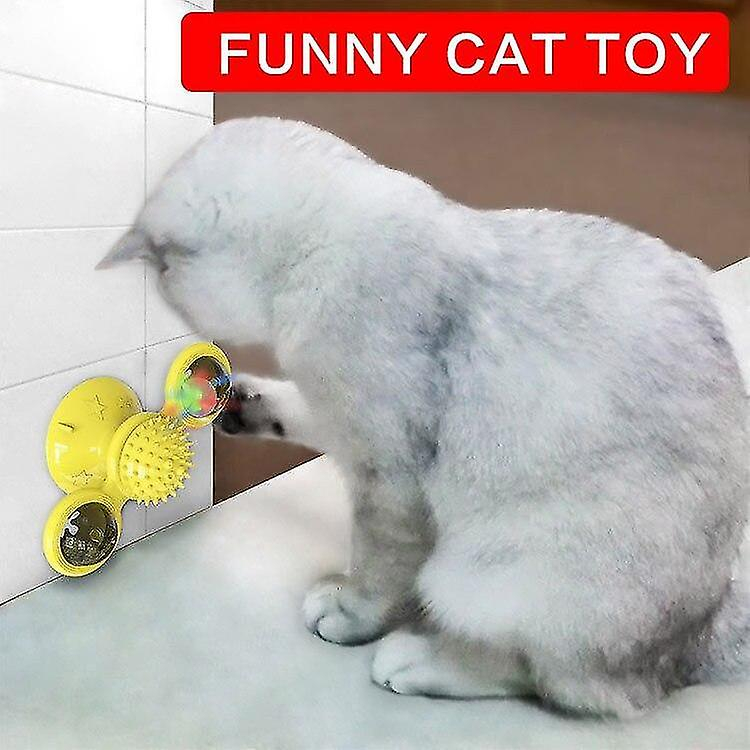 Foto 6 pulgar | Juguetes Para Gatos Huoguo Funny Green Con Ventosa Para Limpiar Los Dientes - Venta Internacional.